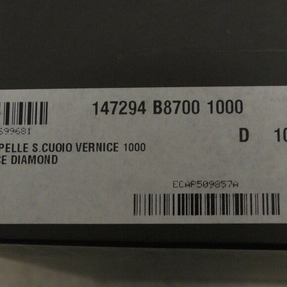 Vintage GUCCI MEN'S LUXURY DRESS PATENT LEATHER SHOES Lace-Up New in Box 10+ D - Picture 11 of 11